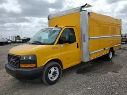 Salvage trucks for sale at Houston, TX auction: 2020 GMC Savana Cutaway G3500