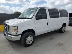 Ford Econoline e350 Super Duty salvage cars for sale: 2013 Ford Econoline E350 Super Duty Wagon