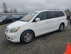 Salvage cars for sale at Arlington, WA auction: 2005 Honda Odyssey EXL