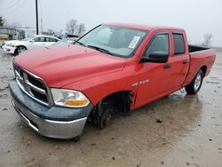 Salvage cars for sale at Pekin, IL auction: 2010 Dodge RAM 1500