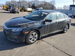 Honda salvage cars for sale: 2018 Honda Civic LX