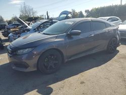 Salvage cars for sale at San Martin, CA auction: 2017 Honda Civic LX