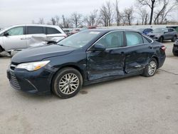 Salvage cars for sale at Bridgeton, MO auction: 2016 Toyota Camry LE