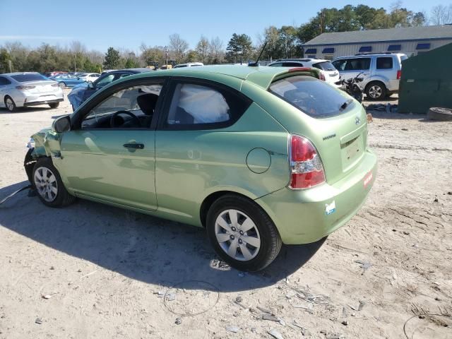 2010 Hyundai Accent Blue