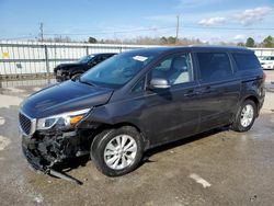 Salvage cars for sale at Montgomery, AL auction: 2016 KIA Sedona LX