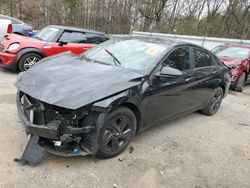 Salvage cars for sale at Austell, GA auction: 2021 Hyundai Elantra SEL