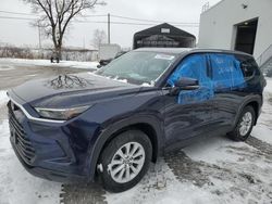 Salvage cars for sale from Copart Montreal Est, QC: 2024 Toyota Grand Highlander XLE