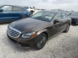 Salvage cars for sale at Temple, TX auction: 2016 Mercedes-Benz C300