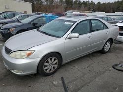 Salvage cars for sale at Exeter, RI auction: 2004 Toyota Camry LE