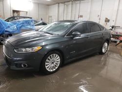 Salvage cars for sale at Madisonville, TN auction: 2015 Ford Fusion SE Hybrid