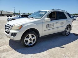 Mercedes-Benz salvage cars for sale: 2009 Mercedes-Benz ML 350