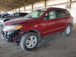 Salvage cars for sale at Phoenix, AZ auction: 2011 Hyundai Santa FE GLS