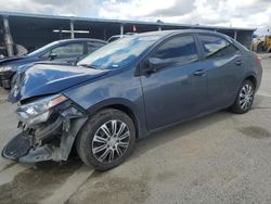 Toyota Corolla Vehiculos salvage en venta: 2015 Toyota Corolla L