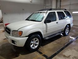 Salvage cars for sale at York Haven, PA auction: 2003 Nissan Pathfinder LE