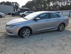 Salvage cars for sale at Seaford, DE auction: 2015 Chrysler 200 Limited