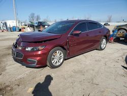 Carros salvage sin ofertas aún a la venta en subasta: 2016 Chevrolet Malibu LT