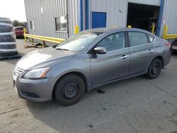 Salvage cars for sale at Vallejo, CA auction: 2015 Nissan Sentra S