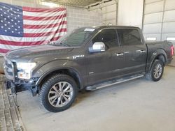 Salvage cars for sale at Columbia, MO auction: 2015 Ford F150 Supercrew