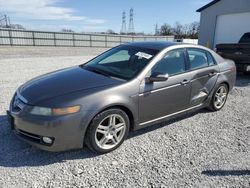 Salvage cars for sale at Barberton, OH auction: 2008 Acura TL