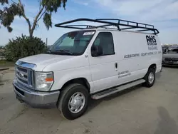 Salvage trucks for sale at Martinez, CA auction: 2014 Ford Econoline E250 Van