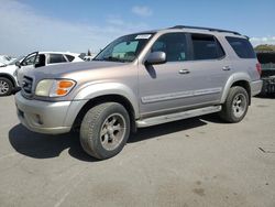 Salvage cars for sale at Bakersfield, CA auction: 2002 Toyota Sequoia SR5