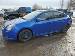 Salvage cars for sale from Copart London, ON: 2012 Nissan Sentra 2.0