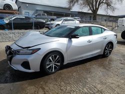 Salvage cars for sale at Albuquerque, NM auction: 2022 Nissan Maxima SV