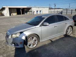 Carros salvage a la venta en subasta: 2012 Chevrolet Cruze LTZ