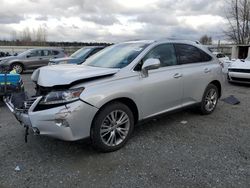 Salvage cars for sale at Arlington, WA auction: 2013 Lexus RX 350 Base