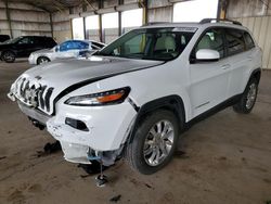 Carros salvage sin ofertas aún a la venta en subasta: 2016 Jeep Cherokee Limited