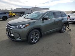 Salvage cars for sale at Martinez, CA auction: 2018 Toyota Highlander Limited