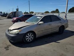 Toyota salvage cars for sale: 2004 Toyota Camry LE