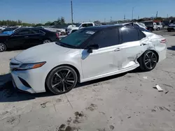 Salvage cars for sale at Homestead, FL auction: 2020 Toyota Camry XSE