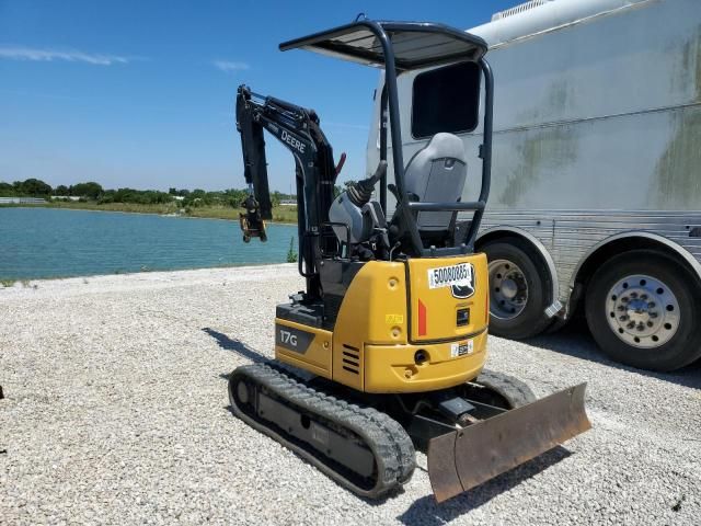 2022 John Deere 17G Mini Excavator