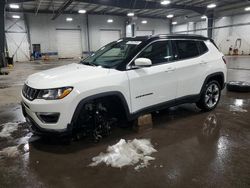 Salvage cars for sale at Ham Lake, MN auction: 2019 Jeep Compass Limited