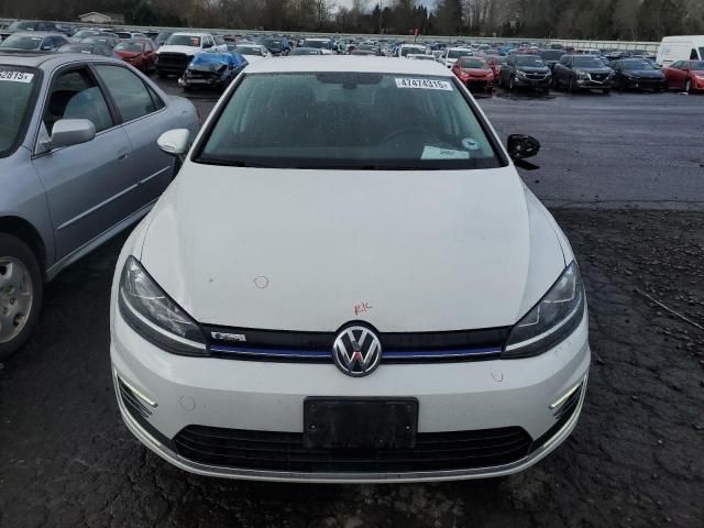 2019 Volkswagen E-GOLF SE