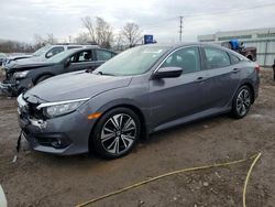 Salvage cars for sale at Chicago Heights, IL auction: 2016 Honda Civic EX