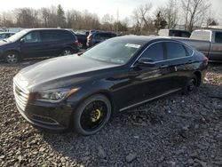 Salvage cars for sale at Chalfont, PA auction: 2015 Hyundai Genesis 3.8L