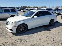 Salvage cars for sale at Sacramento, CA auction: 2010 Mercedes-Benz E 350