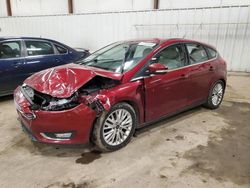 Salvage cars for sale at Lansing, MI auction: 2016 Ford Focus Titanium