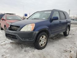 Salvage cars for sale at Central Square, NY auction: 2002 Honda CR-V EX