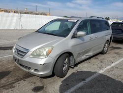 Honda Odyssey exl Vehiculos salvage en venta: 2005 Honda Odyssey EXL