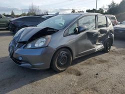 Salvage cars for sale at San Martin, CA auction: 2013 Honda FIT