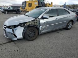 Salvage cars for sale at Las Vegas, NV auction: 2016 Toyota Camry LE