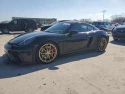 Salvage cars for sale at Wilmer, TX auction: 2020 Porsche Cayman GT4