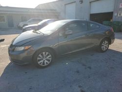 Salvage cars for sale at Fort Pierce, FL auction: 2012 Honda Civic LX