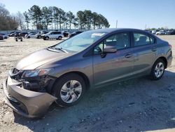 Salvage cars for sale at Loganville, GA auction: 2015 Honda Civic LX