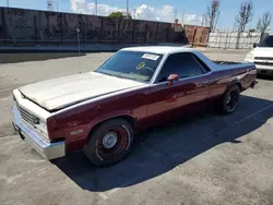 Salvage trucks for sale at Wilmington, CA auction: 1983 Chevrolet EL Camino