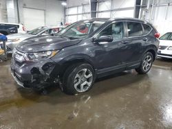 Salvage cars for sale at Ham Lake, MN auction: 2017 Honda CR-V EXL