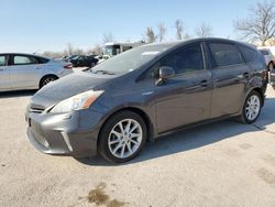 Toyota salvage cars for sale: 2012 Toyota Prius V